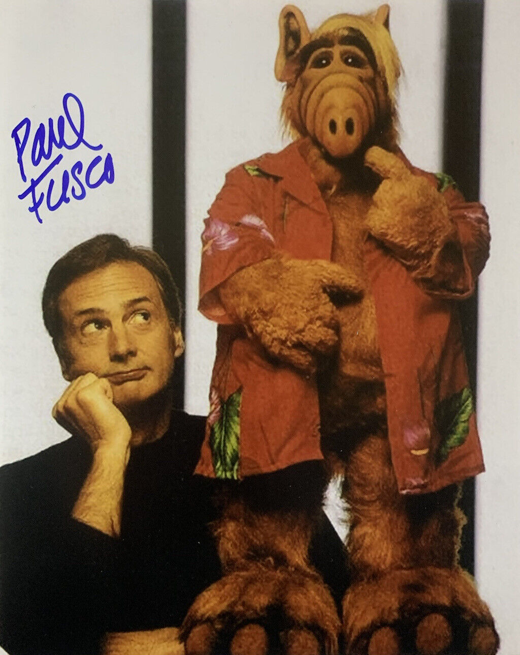 PAUL FUSCO HAND SIGNED 8x10 Photo Poster painting ALF AUTHENTIC AUTOGRAPHED COA