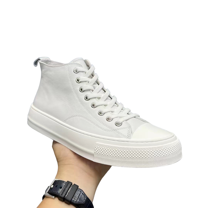 Handmade Genuine Cowhide Leather Soft Upper Lace-up Skate Shoes DANRRIO.COM DANRRIO