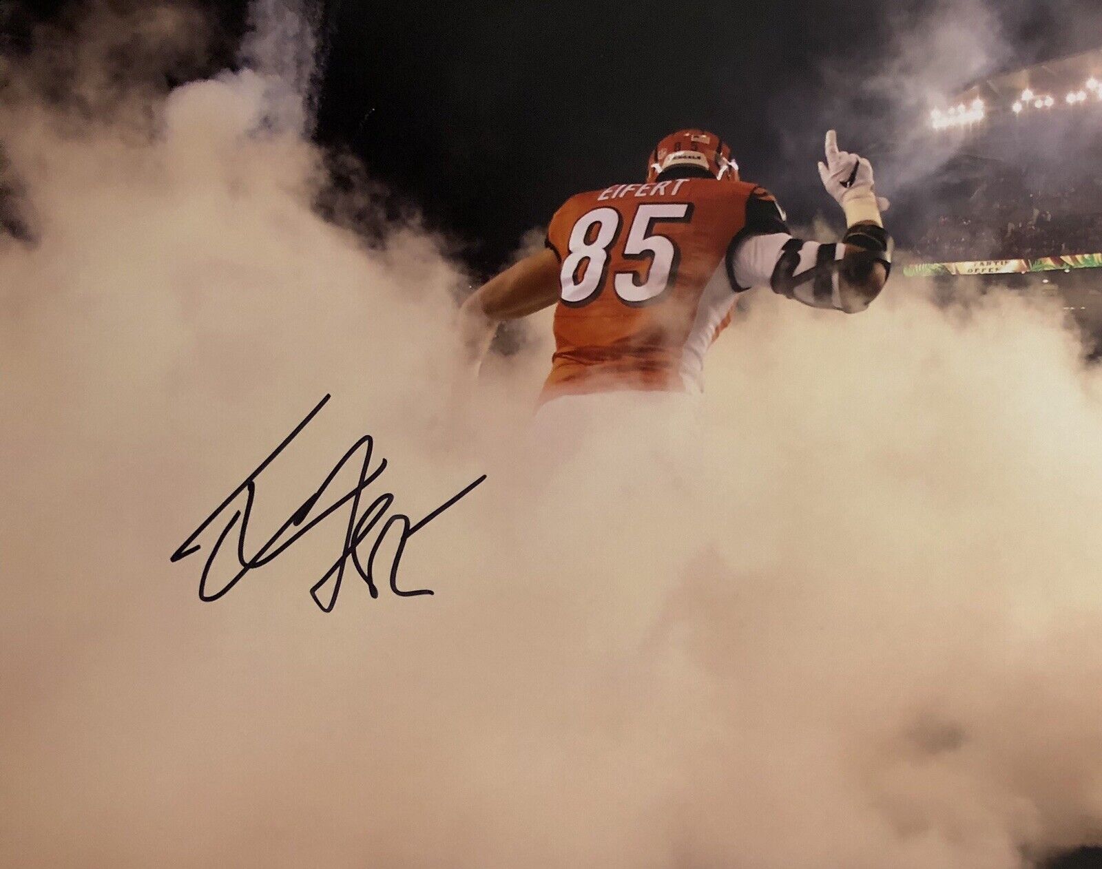 Tyler Eifert Signed Autographed Cincinnati Bengals 8x10 Photo Poster painting Super Bowl Coa