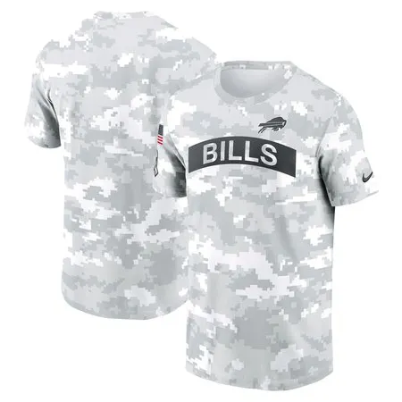 Men's Buffalo Bills  White 2024 Salute To Service Big &amp; Tall Performance T-Shirt
