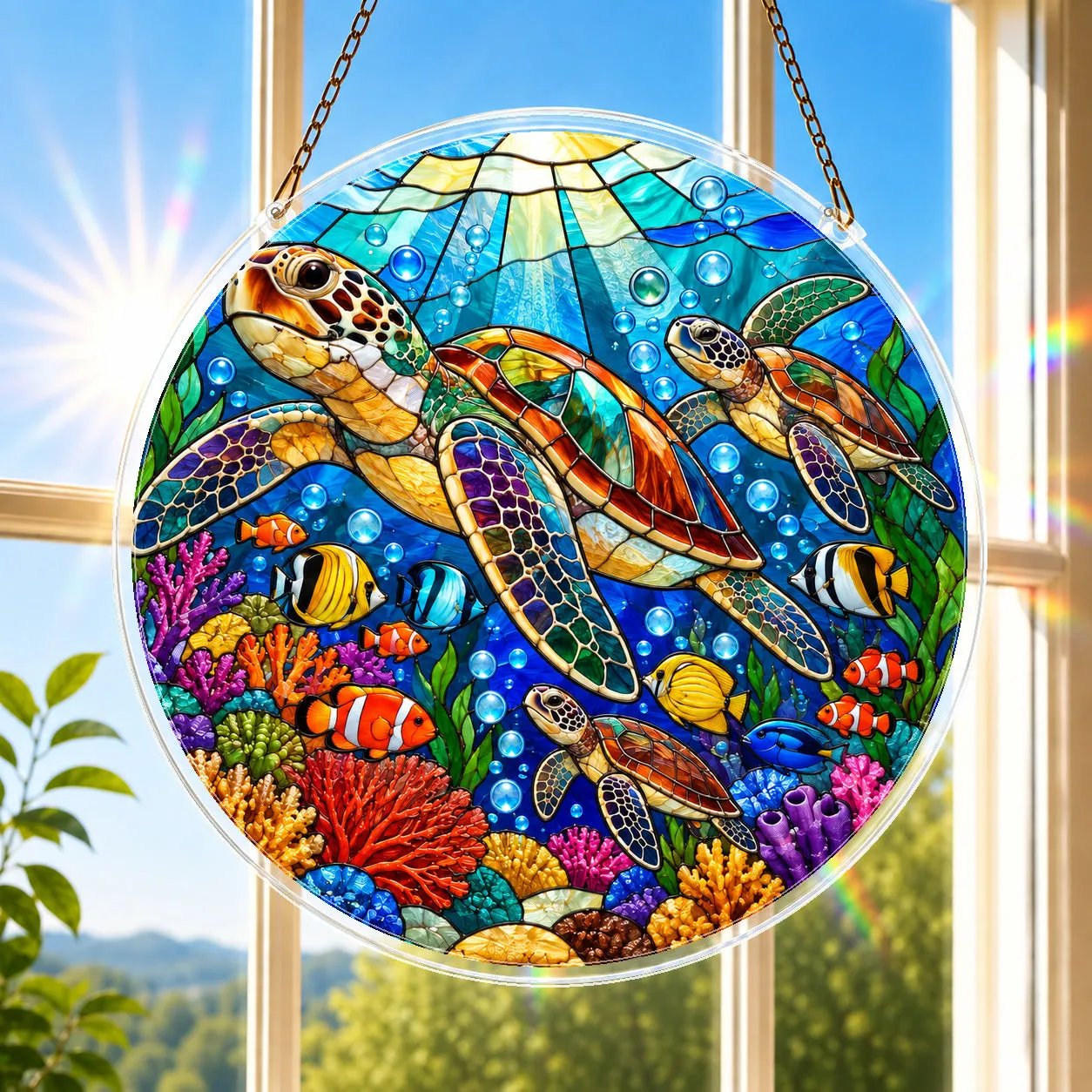 Watch it come alive in sunlight