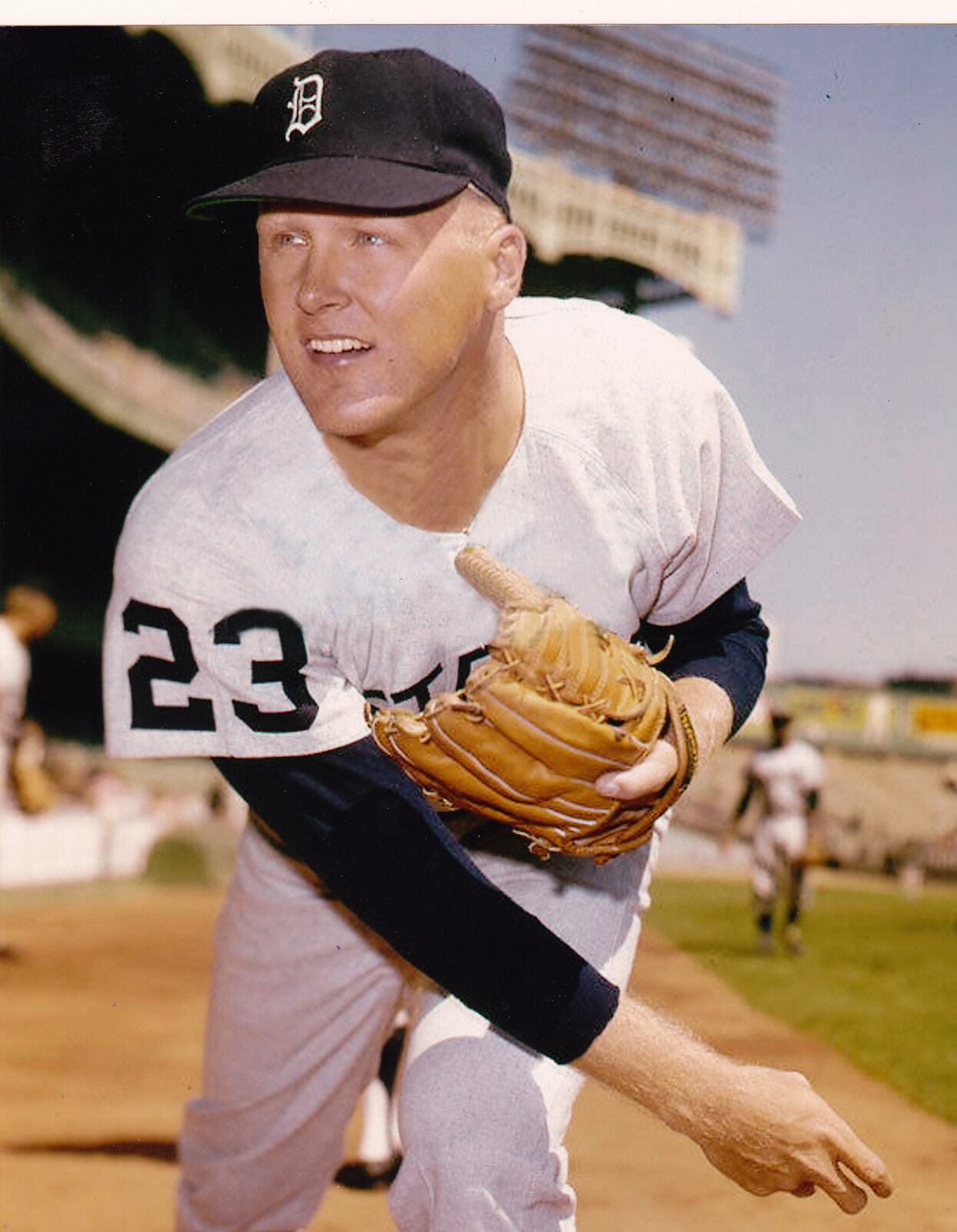 BOB ANDERSON DETROIT TIGERS VINTAGE COLOR 8x10 Photo Poster painting