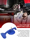 6Pcs Car Suction Cup Clamp Adjustable Glass Mounting Holder Auto Repair Tool Kit