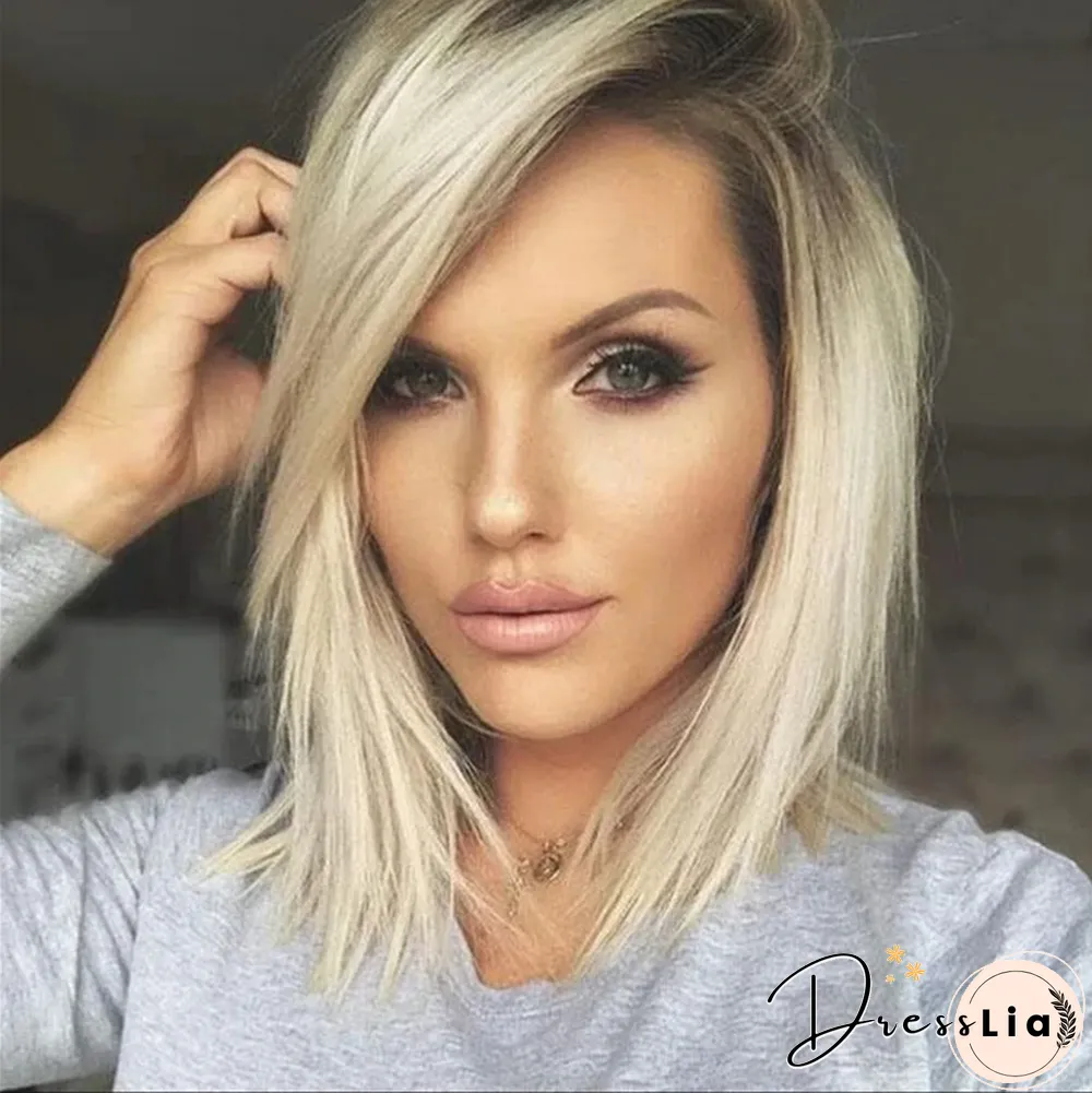 The New Bobo Has Short Straight Hair and A Light Blonde Wig