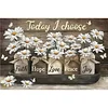 Today I Choose Faith Hope Love Peace Joy-11CT Stamped Cross Stitch 40*60cm/15.75*23.62in (Big Size)
