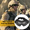 Anti-Fog Goggles Scratch-resistant Motorcycle Goggles Eye Protection for Hunting