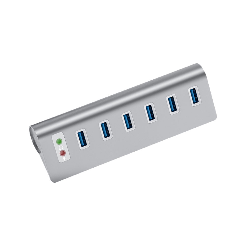 

USB Hub Multi Ports 5Gbps Splitter Audio Microphone Adapter Dock for MAC OS, 501 Original