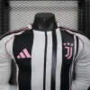 2025/2026 Player Juventus Home Long Sleeve Shirt