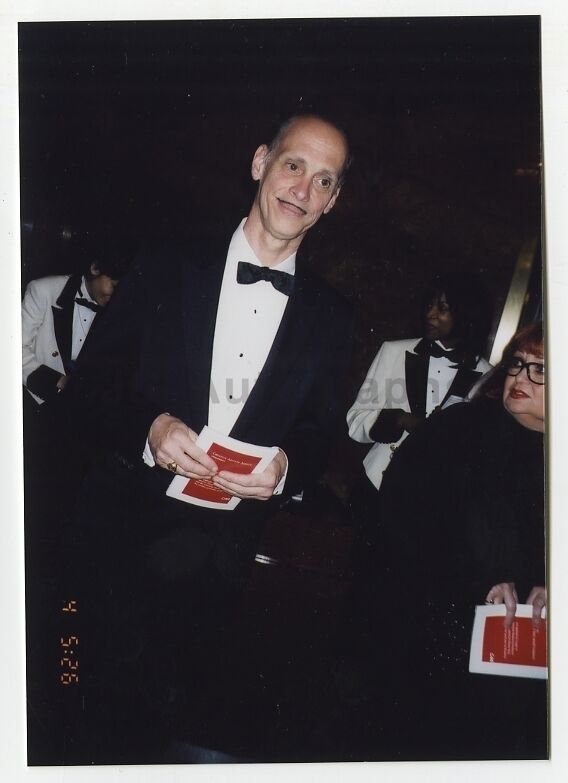 John Waters - Legendary Director Original Vintage Candid Photo Poster painting by Peter Warrack