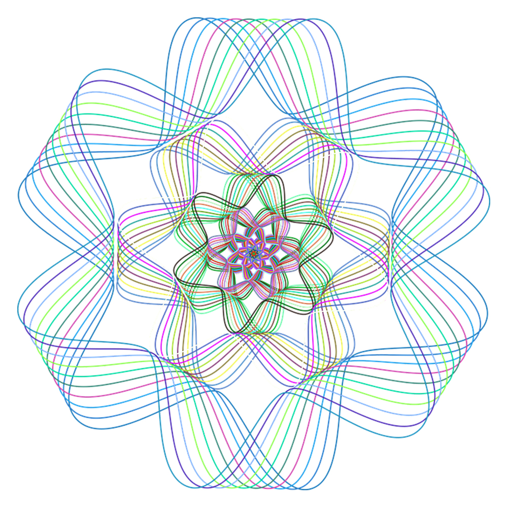 

Line Pattern - Round Drill Diamond Painting - 40*40CM, 501 Original