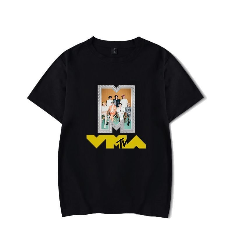 방탄소년단 VMA printed T-shirt