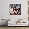 Indian Horse - 11CT Stamped Cross Stitch - 40*40cm - Animal