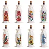 5D DIY Special Shaped Drill Diamond Painting Wine Bottle Gift Bags Covers Kits