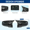 XPHAZZ Mirror Caps Forged Carbon Pattern Compatible with 3-Series F30 F31 F34 / 4-Series F32 F33 F36 / 2-Series F22 F23 / 1-Series F20 X1 E84 M2 F87 2PCS-Set
