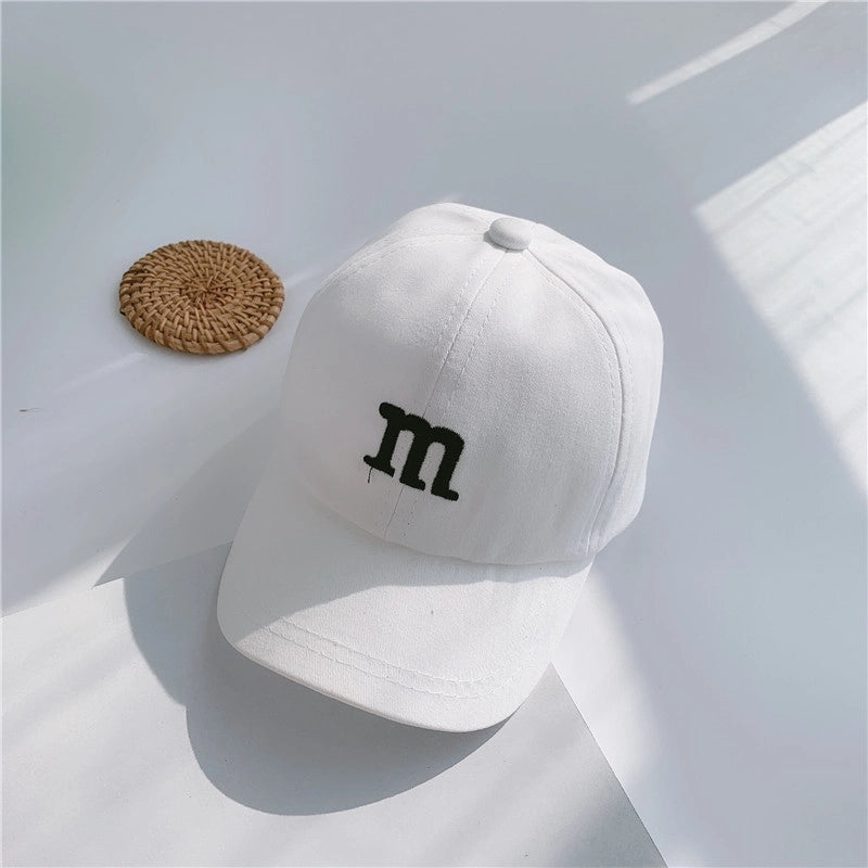 Children’s Hat Baby Spring And Autumn Cap Korean Letter Embroidery Boys Autumn And Winter Girls Kids Baseball Cap