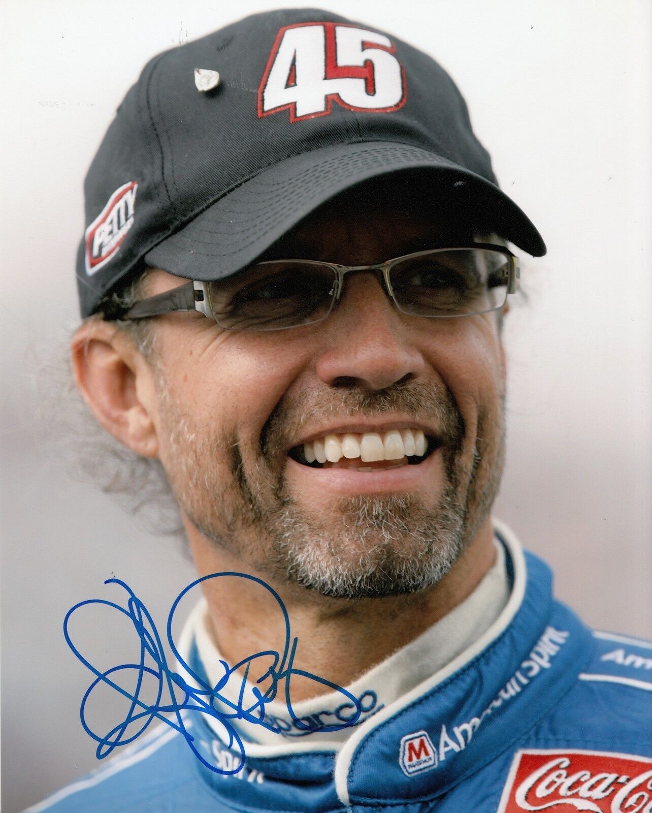 KYLE PETTY signed (NASCAR RACING) *DAYTONA 500* 8X10 Photo Poster painting W/COA