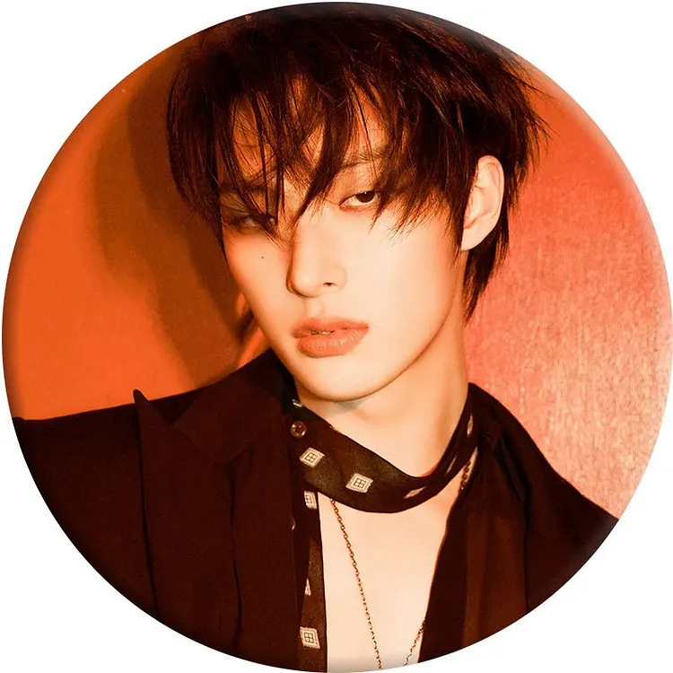 Ateez Golden Hour Part. 3 Photo Badge Mirror Keychain