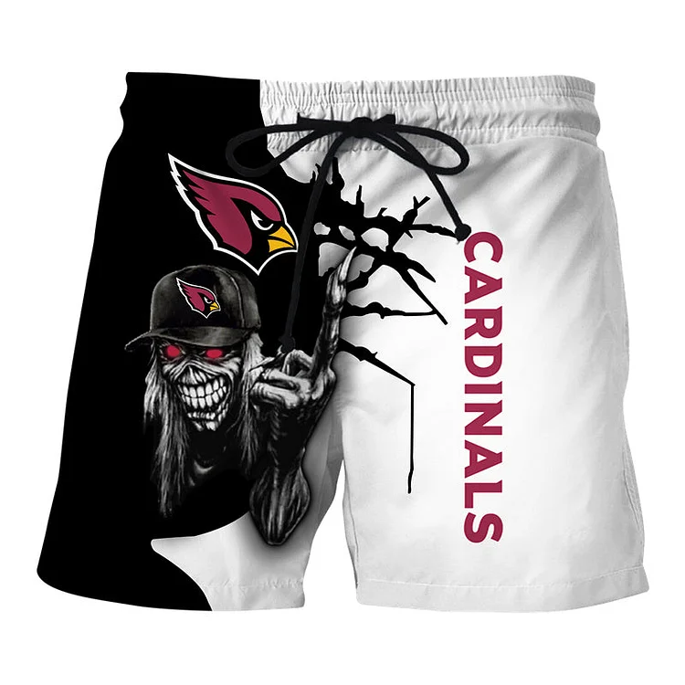 Arizona Cardinals Summer Beach Shorts