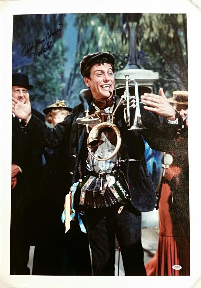 DICK VAN DYKE Signed Chim-Chim-Cheree