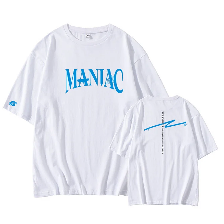 Stray Kids MANIAC Concert Same Cotton T-shirt