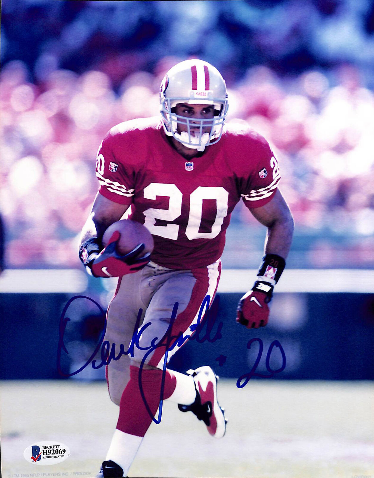 49ers Derek Loville Authentic Signed 8x10 Photo Poster painting Autographed BAS