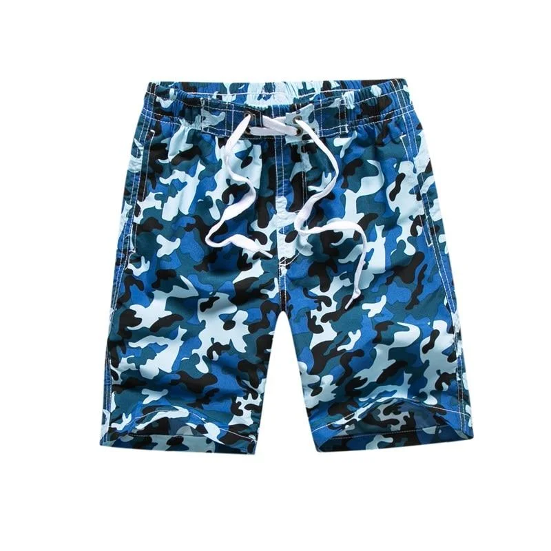 7-14 Yrs Children Boys Shorts Camouflage Surf Swimwear 2019 Summer Quick-Dry Board Shorts Kid Beach Shorts Boys Casual Shorts