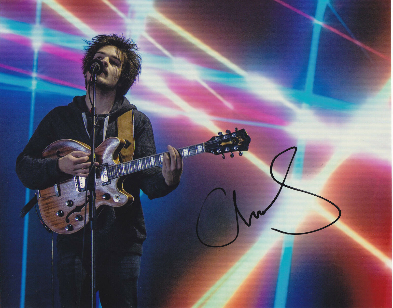 CLEMENS REHBEIN MILKY CHANCE SIGNED 8X10 Photo Poster painting STOLEN DANCE EXACT PROOF