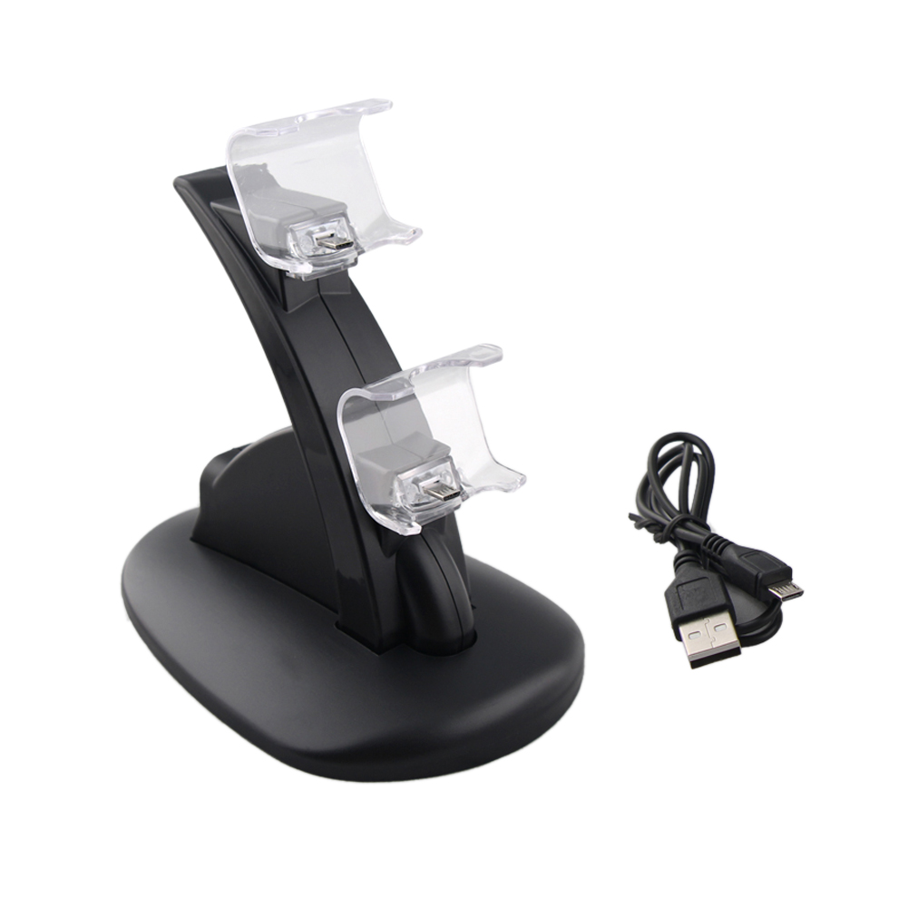 

OIVO Dual USB Charge Dock Stand for Sony Play station 4 PS4 Charger, 501 Original