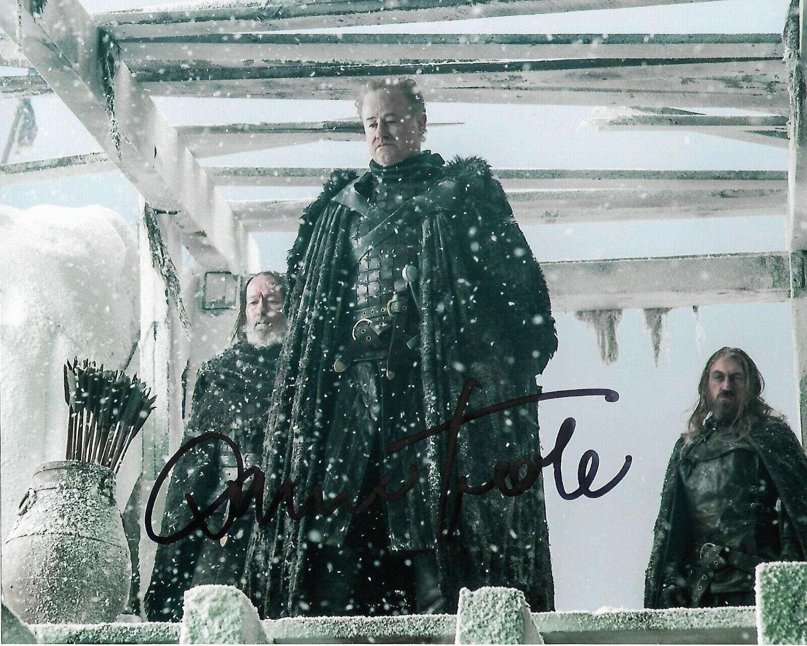 Owen Teale game of thrones authentic hand signed autograph signature Photo Poster painting AFTAL