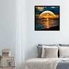 (40*40cm)Seaside Sunset - Full Round Drill Diamond Painting