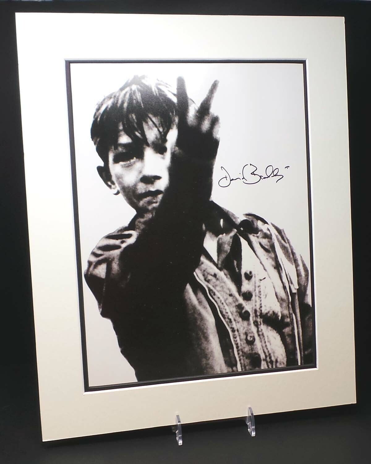 David BRADLEY Signed Mounted 20x16 Photo Poster painting Display AFTAL RD COA KES Billy Casper