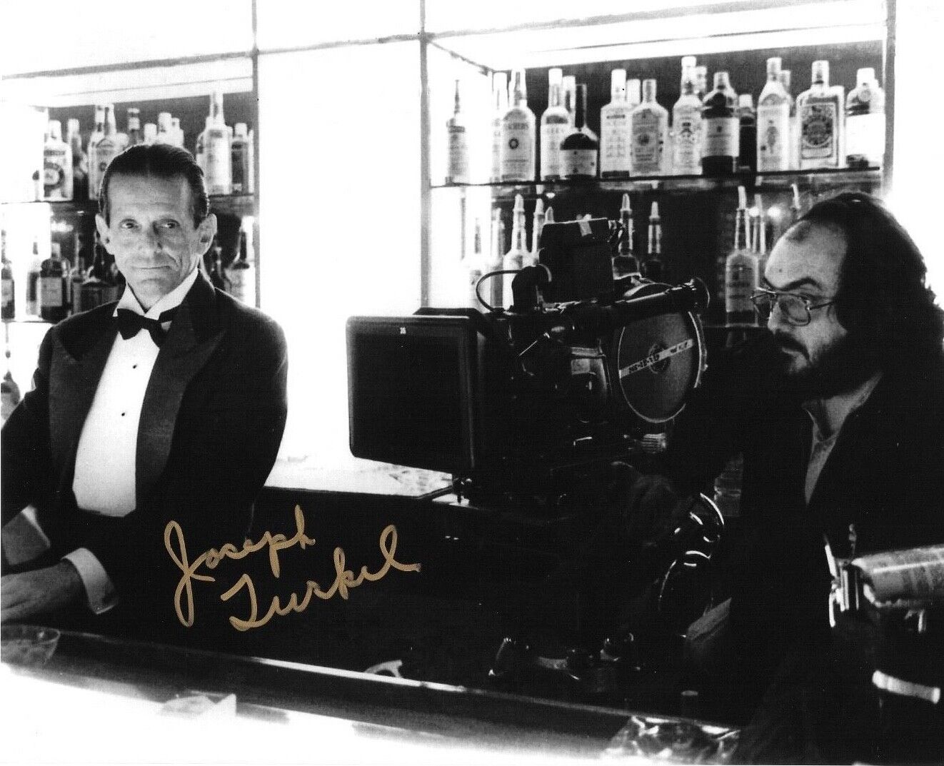 * JOE TURKEL * signed 8x10 Photo Poster painting * THE SHINING * PROOF * COA * 1