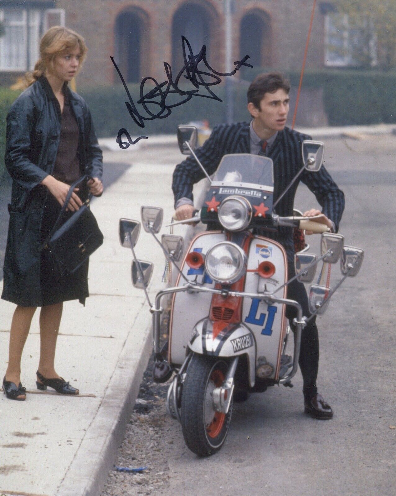 Actress Leslie Ash signed Quadrophenia 8x10 movie Photo Poster painting - UACC DEALER SIGNING