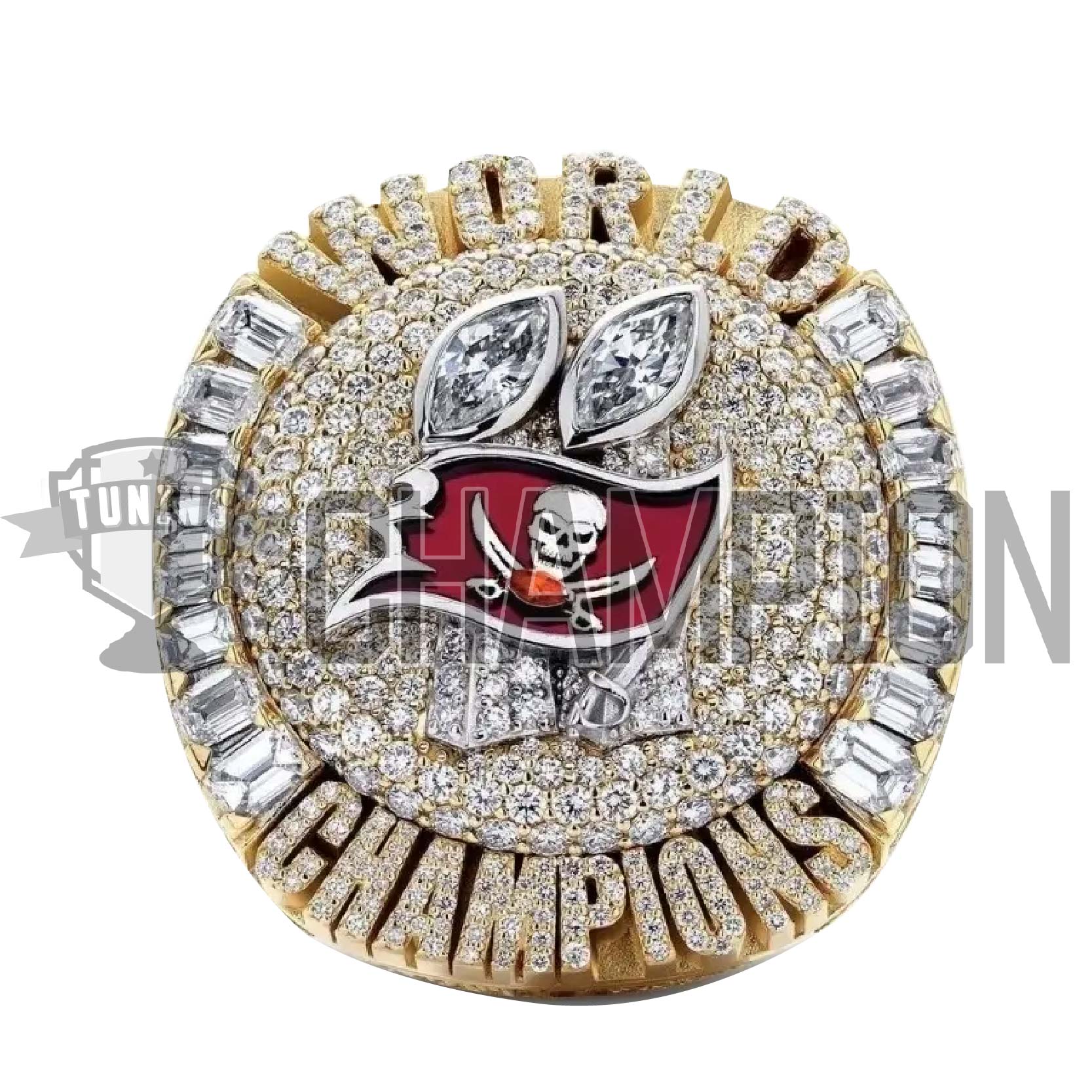2020 Super Bowl Champion Tampa Bay Buccaneers NFL Championship Ring Mvp Can  Be Flipped