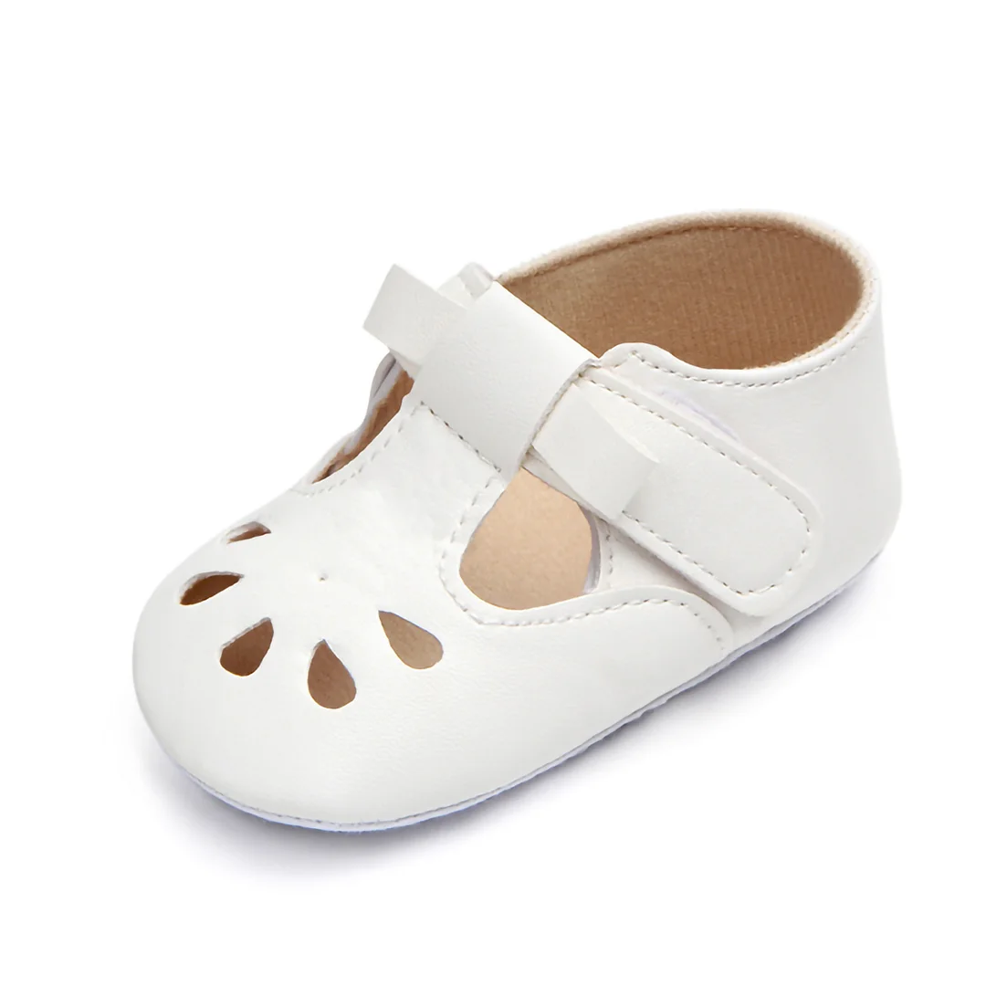 Letclo™ 2021 New Baby Girls Baby Soft Bottom Rubber Non-slip First Walkers Baby Shoes letclo Letclo