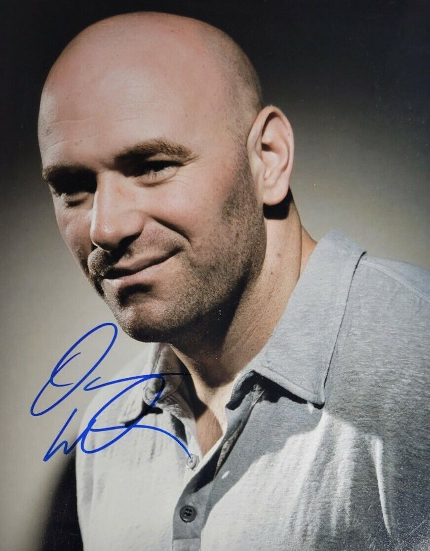 Dana White Authentic Autographed 8x10 Photo Poster painting w/ COA