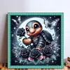 Rose Turtle-11CT Stamped Cross Stitch 40*40cm/15.75*15.75in tapestrymarket
