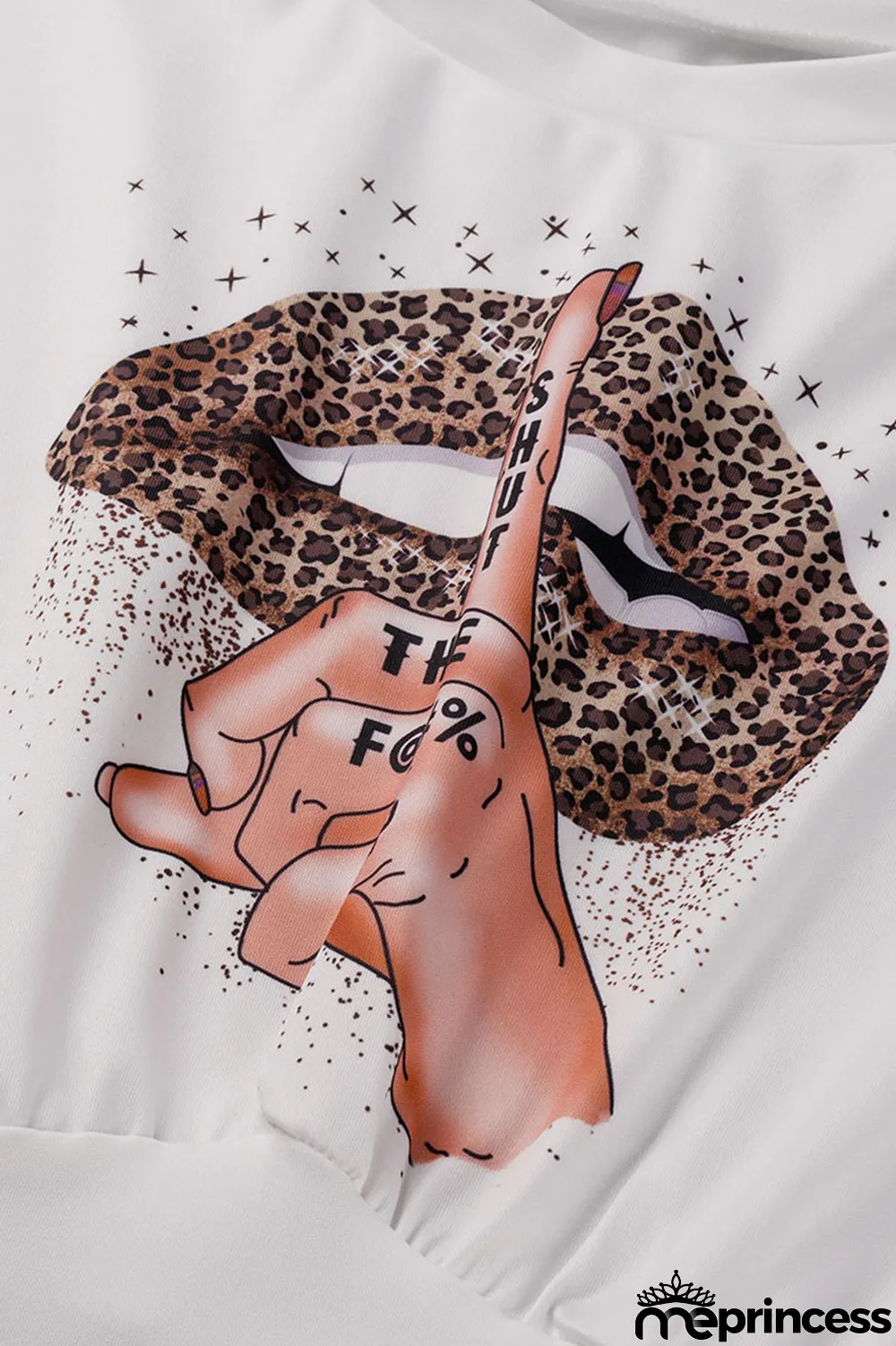 Deep Blue Casual Print Patchwork O Neck Short Sleeve Two Pieces