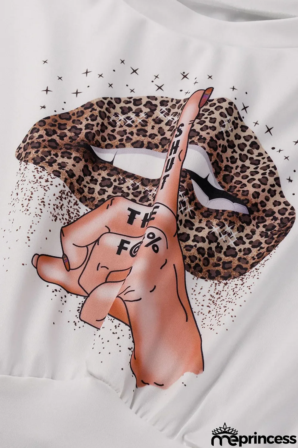 Deep Blue Casual Print Patchwork O Neck Short Sleeve Two Pieces