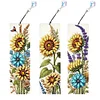3Pcs Diamond Painting Sunflower Bookmark for Reading Enthusiasts Book Lovers