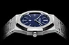 Silver 904L Steel Blue Dial - Automatic - 39mm