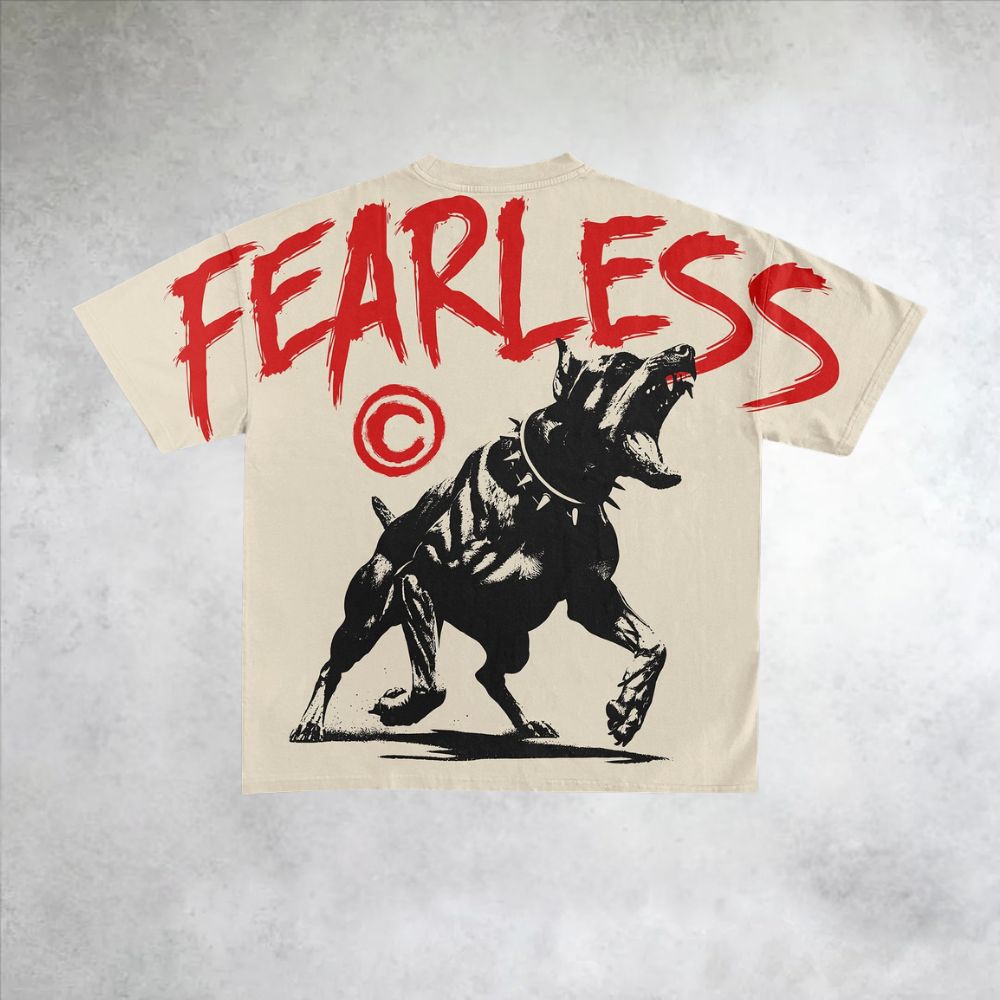 Fearless Printed Short Sleeve T-Shirt