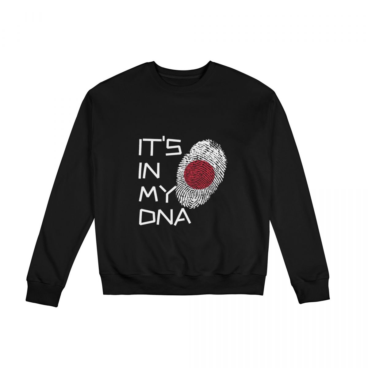 Japan Fingerprint Long Sleeve Sweatshirt