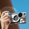 2X Ultra Teleconverter Magnification Lens for Long-Range Portrait and Concert Photography - Compatible with iPhone 17/16/15 Pro Max - Photography Handle and Assist Kit