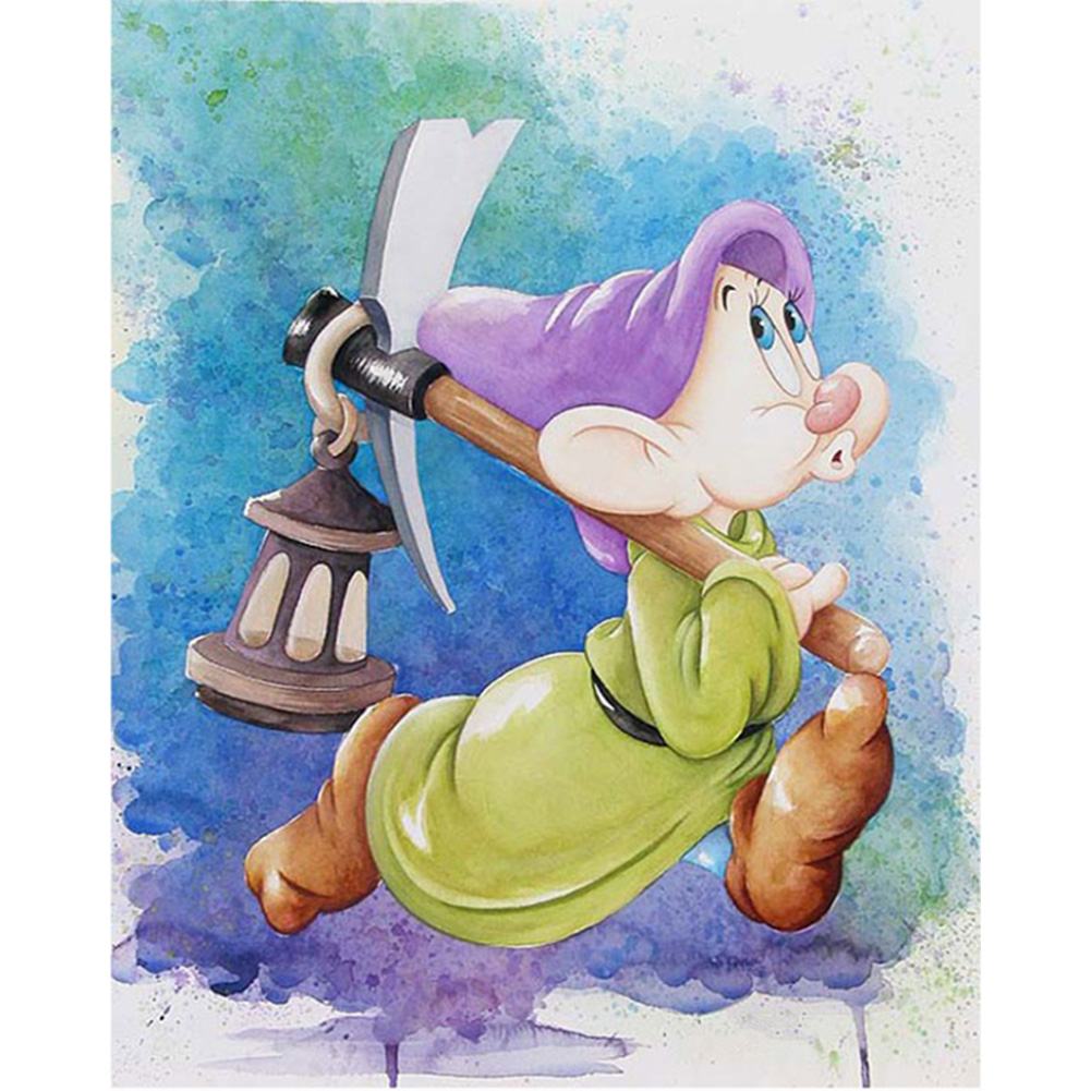 

30*40CM-Round Drill Diamond Painting-Cartoon, 501 Original