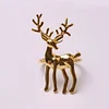 Golden Silver Elk Event Catering Napkin Ring