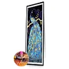 5D DIY Diamond Peacock Full Round Drill Mosaic Wall Picture of Rhinestone