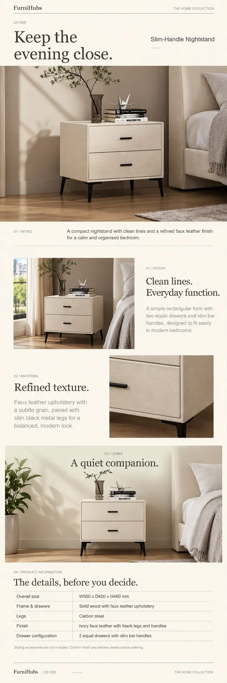 Bedside Table 231355