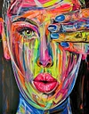 Face graffiti | Full Square Diamond Painting Kits