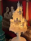 Fairy Tale Town Plaster Touch Aromatherapy Lamp Bedroom Bedside Atmosphere Essential Oil Night Light